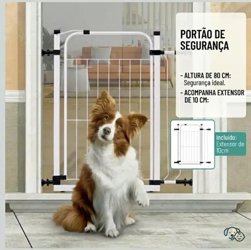 Portão com abertura