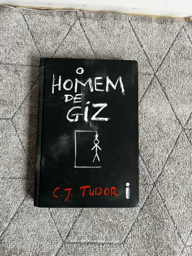 LIVRO USADO - O HOMEM DE GIZ, CAPA DURA