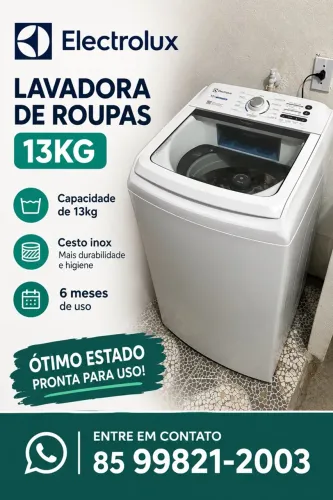 Máquina de lavar - eletrolux