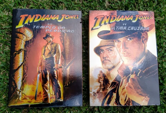 DVD Indiana Jones com luva