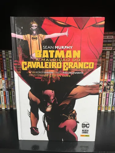 HQ Batman : A Maldição do Cavaleiro Branco ( Edição de Luxo / Panini )