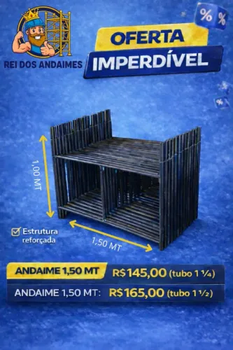 Andaime de 1,50 MT ( VENDE-SE ).