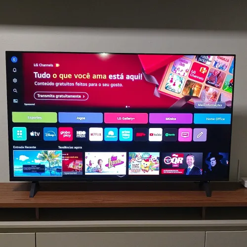 Smart TV LG QNED Mini LED AI 4K QNED70 55 polegadas 2026