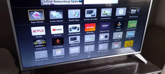 tv  Smart Panasonic 43 polegadas 
