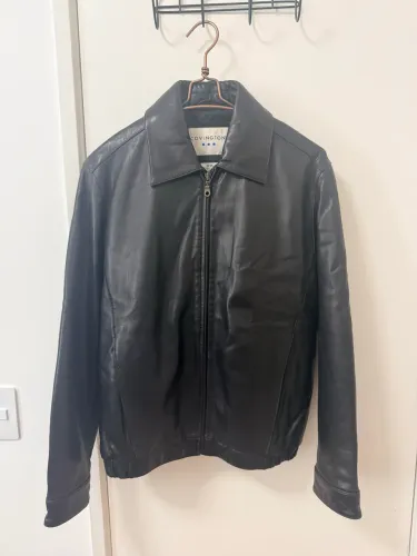 Jaqueta couro masculina