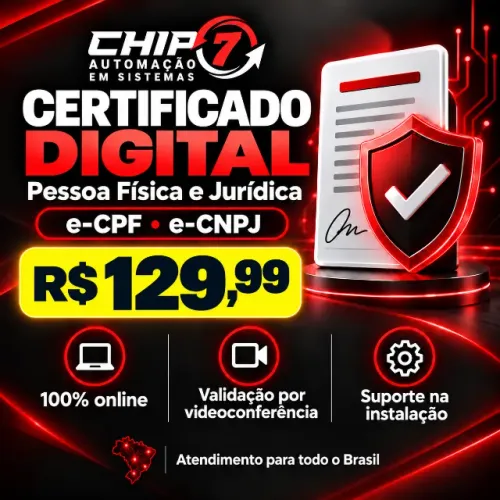 Certificado Digital e-CPF e e-CNPJ | 100% Online
