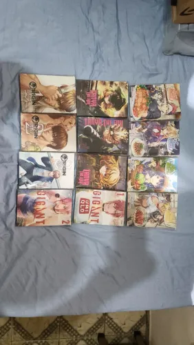 Coleção de Hq's e mangás lote com mais de 90 volumes