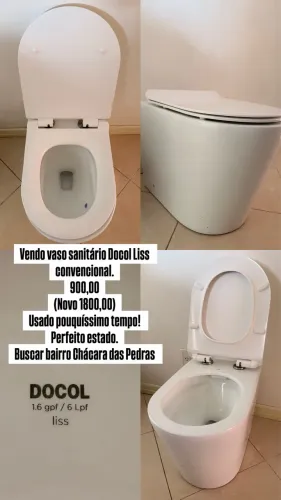 Vaso Sanitário DOCOL Liss 