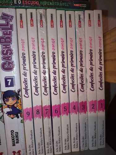 Mangá CONFISSÕES DO PRIMEIRO AMOR (COLEÇÃO COMPLETA VOLs 01 ao 09)