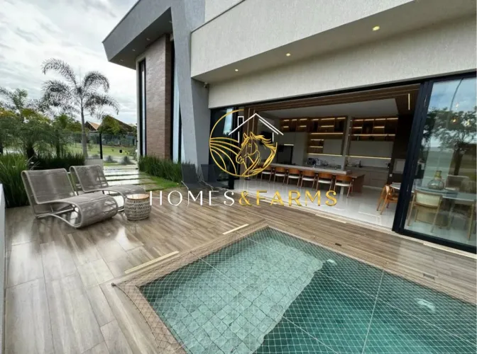 Casa térrea mobiliada para aluguel no Portal do Sol Golfe Green | Homes & Farms