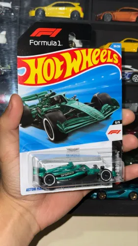 Hotwheels fórmula 1 Aston Martin F1