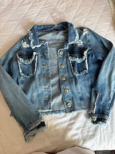 Jaqueta jeans azul