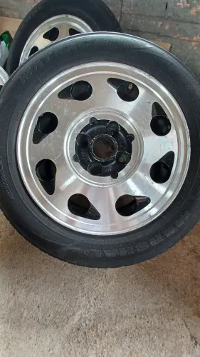 Jogo de Rodas Aro 14 Pingo d'Água Originais VW
