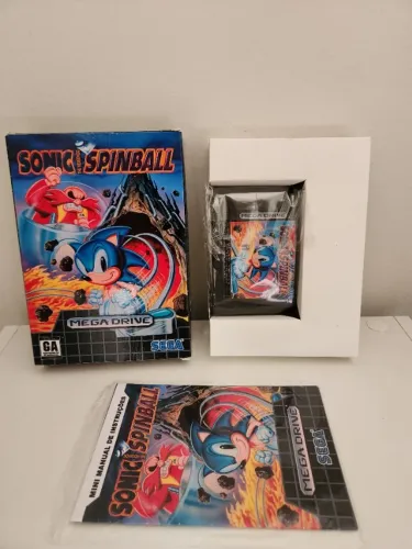 Cartucho Mega Drive Sonic Spinball