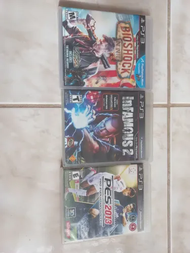 Kit 3 jogos ps3