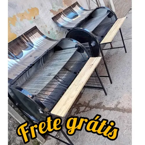 Churrasqueira Pra Frango & Galeto Tonel 200LT