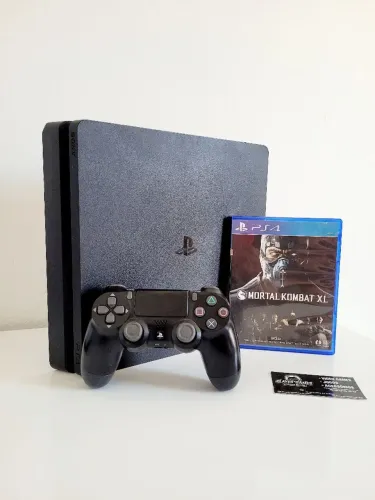 Playstation 4 Slim Memoria 1TB + Jogo a sua escolha (Aceito Cartão)