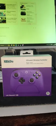 Controle 8BITDO ULTIMATE 2 ROXO