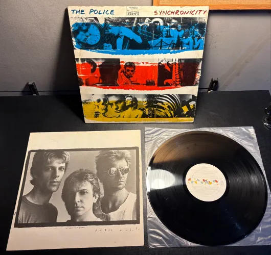 vinil lp the police synchronicity