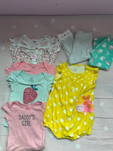 Lote carters 9-12 meses 