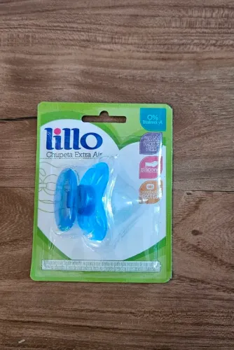 Chupeta azul Lillo , tamanho 02, +6 meses, 