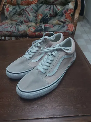 Tênis Vans Old Skool Rosa Claro Original - Excelente Estado