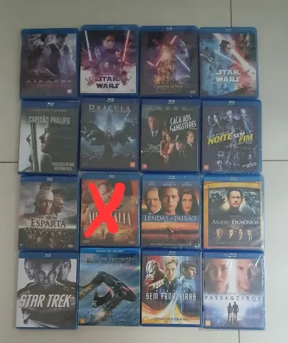 Coleção de Blurays