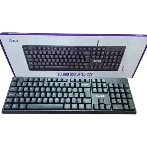 Teclado Skul Office Abnt2 Cabo Usb 1,8 metros