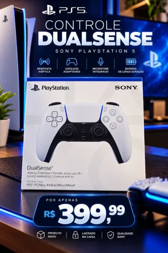 Dualsense White controle ps5