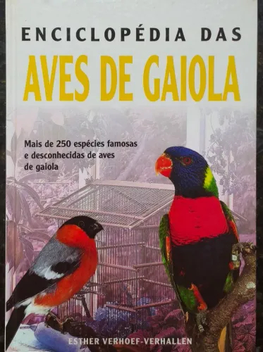 Livro Enciclopédia Aves de Gaiolas