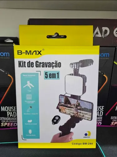 Kit Gravação 5 em 1.