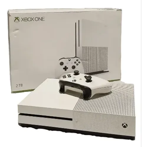 Console Xbox One S 2tb Branco Com 1 Controle Original Microsoft