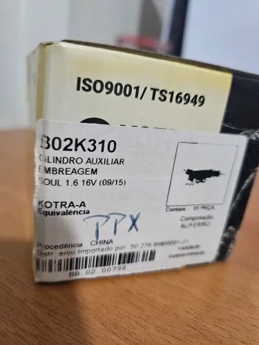 Cilindro hidráulico kial soul