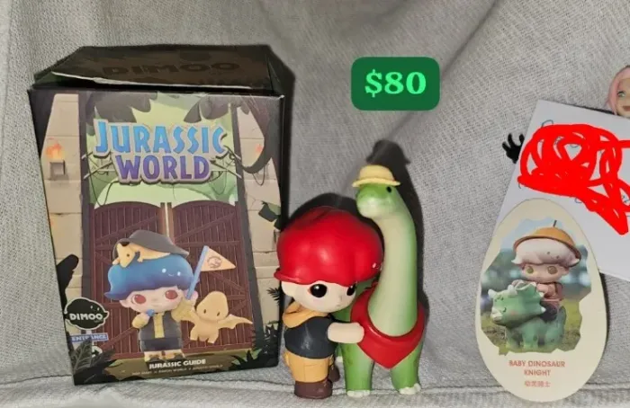 Pop mart Dimoo forest jurassic world