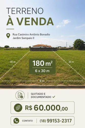 Terreno no Sampaio II