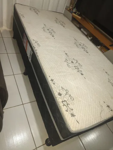 Cama box solteira