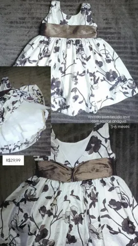 Vestido infantil 