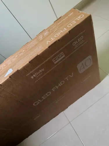 TV TCL 40? AINDA NA CAIXA COM NF