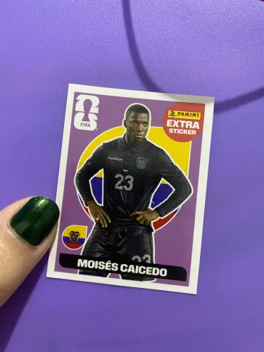 Figurinha extra - Moisés Caicedo 