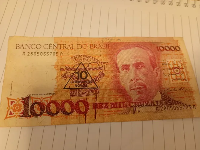 Nota 10.000 cruzados