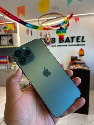 iPhone 13 Pro Max 256GB. Verde 77% - Loja Fisica