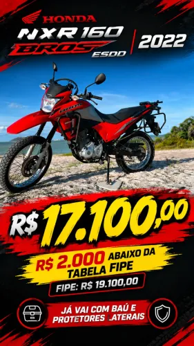 MOTO HONDA NXR 160 BROS ESDD 2022