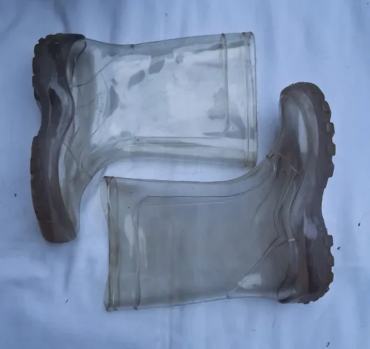 galocha infantil italbotas transparente 26/27