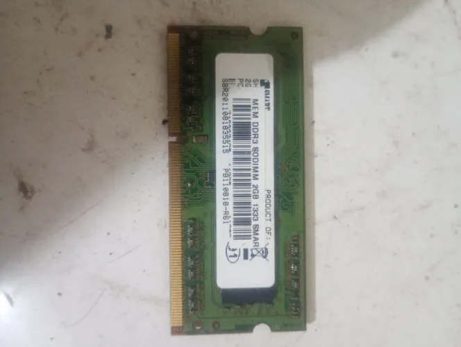 Memória ram 2gb DDR3 