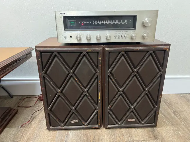 RECEIVER + CAIXA ORIGINAIS POLYVOX 