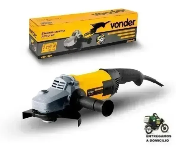 Esmerilhadeira Lixadeira Angular 7 Pol Eav2200 Vonder