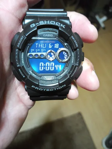 CASIO G-SHOCK GD-100 ALL BLACK