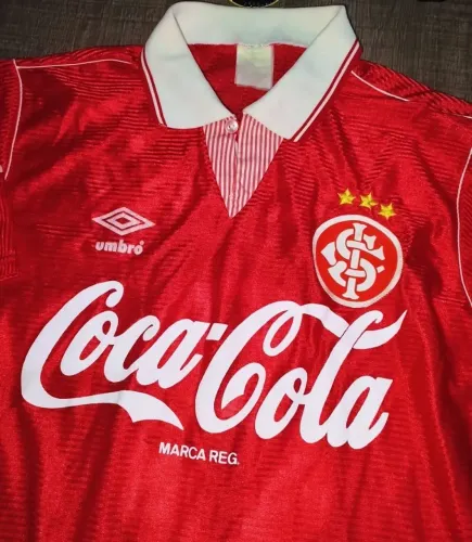 CAMISA INTER COCA COLA 1992 ANOS 90 OFICIAL