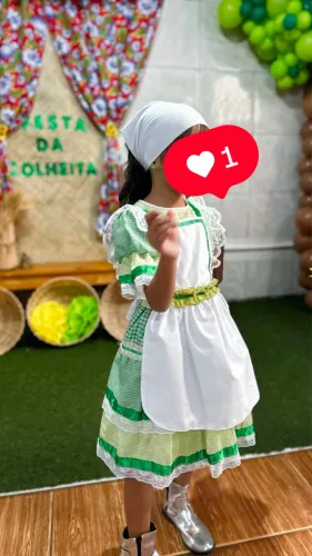 Vestido junino/ festa da colheita