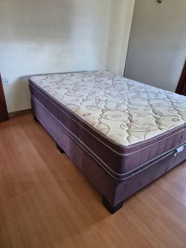 Conjunto Cama Box Casal de Molas Ensacadas Kappesberg Inverno e Verão - 138x188